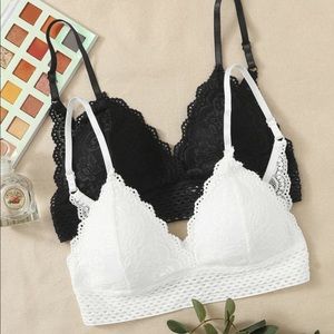 SHEIN plus size bralette set.